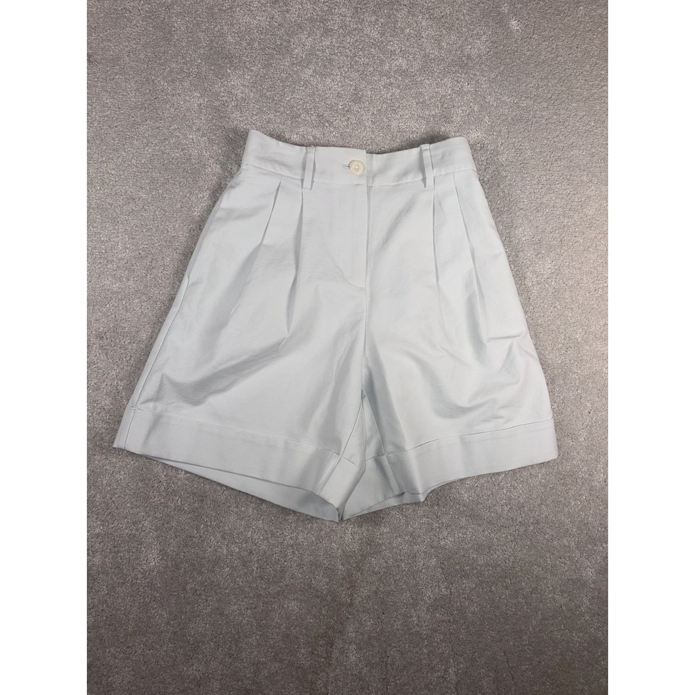 Lululemon Lululinen HR Short 6" Size 23 Womens Linen Shorts Ocean Air Blue